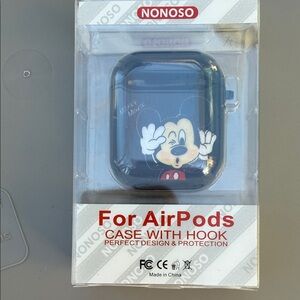 NWT NONOSO Mickey Mouse AirPods Case with hook 10 avail